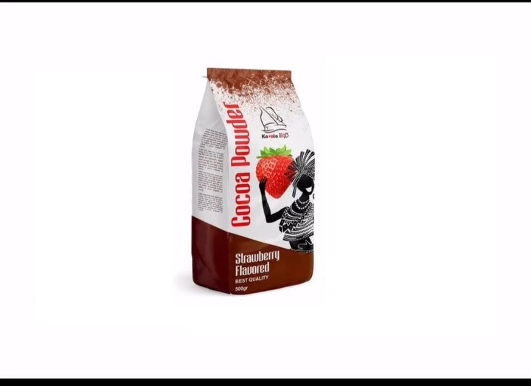 پودر مخلوط کاکائو با طعم توت فرنگی450گرمی